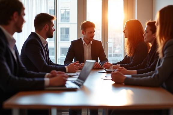 L'équipe d'experts d'Odyssea Learning en réunion à Paris