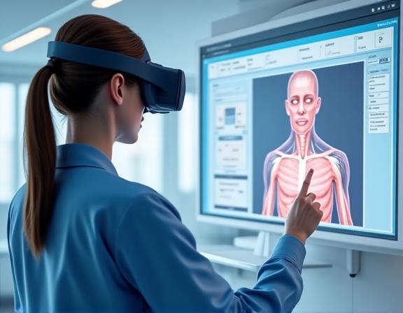 Simulation de formation médicale en réalité virtuelle